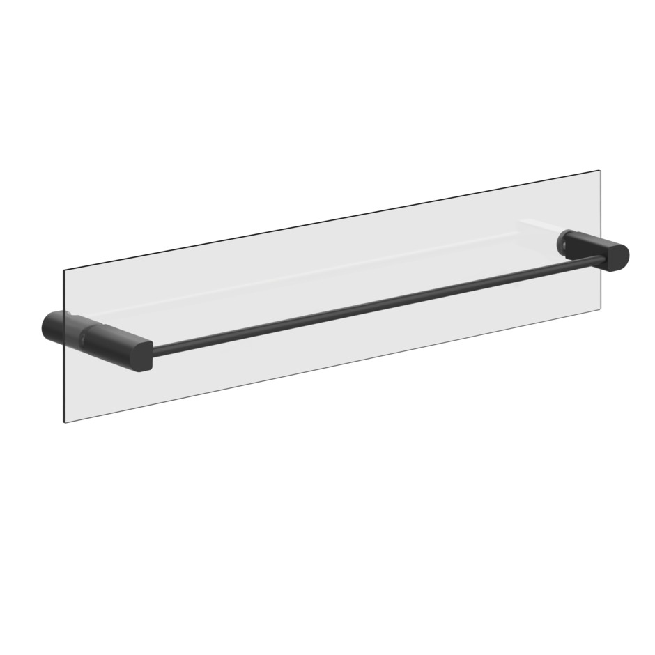 Держатель полотенец на стекло Gessi Rilievo 59566 62,8х6,8 схема 14