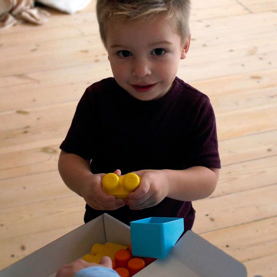 Мягкий конструктор для малышей "Порт" КНОПА