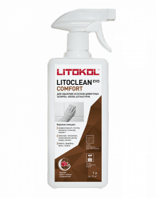 Средство для Удаления Остатков Цементных Растворов Litokol Litoclean Comfort EVO 0.5л для Внутренних и Наружных Работ.