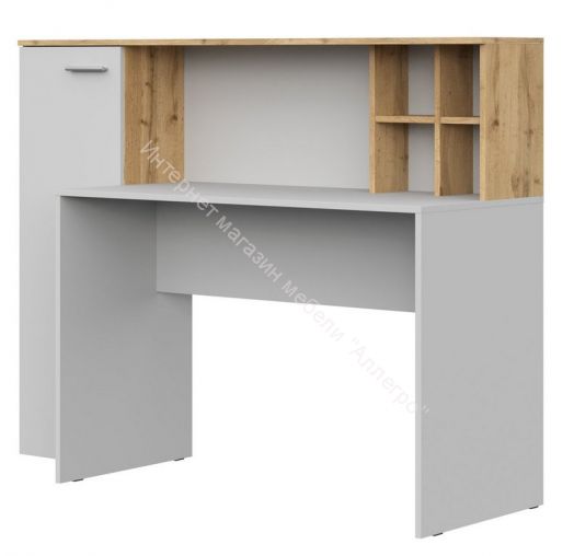 Стол письменный FUN Белый/Дуб Вотан