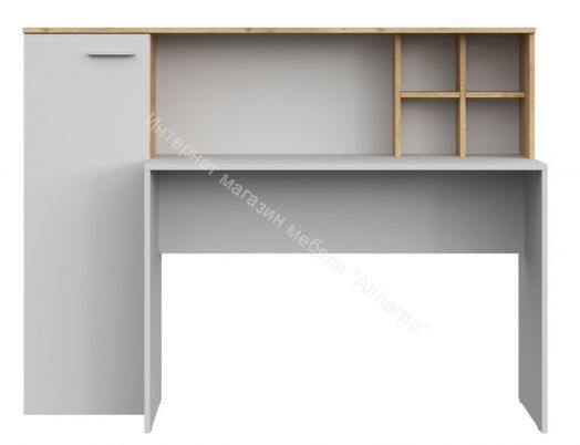 Стол письменный FUN Белый/Дуб Вотан