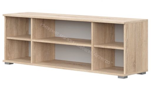Тумба ТВ-130 FUN Белый/Дуб Сонома