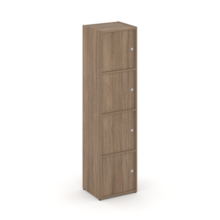 Стеллаж Locker plus Комплект №4 408х350х1593 (Дуб Аризона)