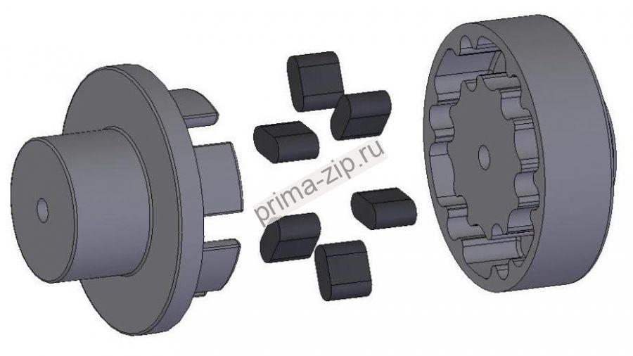 Ш80-2,5(Б) п/муфта двигателя Н80.733.04.2001-01