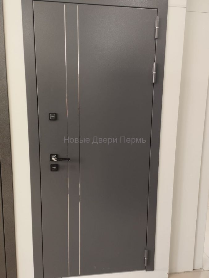 ДС ТЕРМО Графика/Дуб кантри белый  ,уличная дверь с терморазрывом в Перми