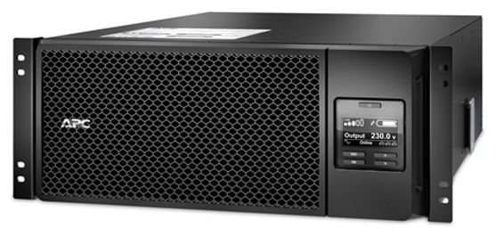 ИБП с двойным преобразованием APC by Schneider Electric Smart-UPS Online SRT6KRMXLI черный 6000 Вт