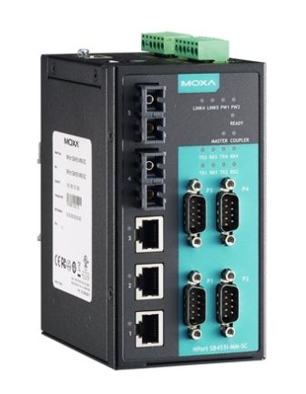 Преобразователь MOXA NPort S8455I-SS-SC