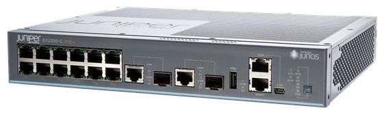 Коммутатор Juniper EX2200-C-12P-2G