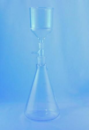 Система вакуумной фильтрации "NanoFiltr"на 2000 мл, с воронкой ВФ-90 мм, пор. 16 мкм