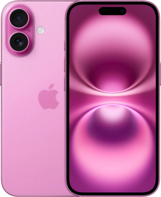 Смартфон Apple iPhone 16 128Gb Pink EU