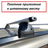 Багажник на крышу Nissan X-Trail T30/T31 (без фонарей), ЕД, аэродинамические дуги