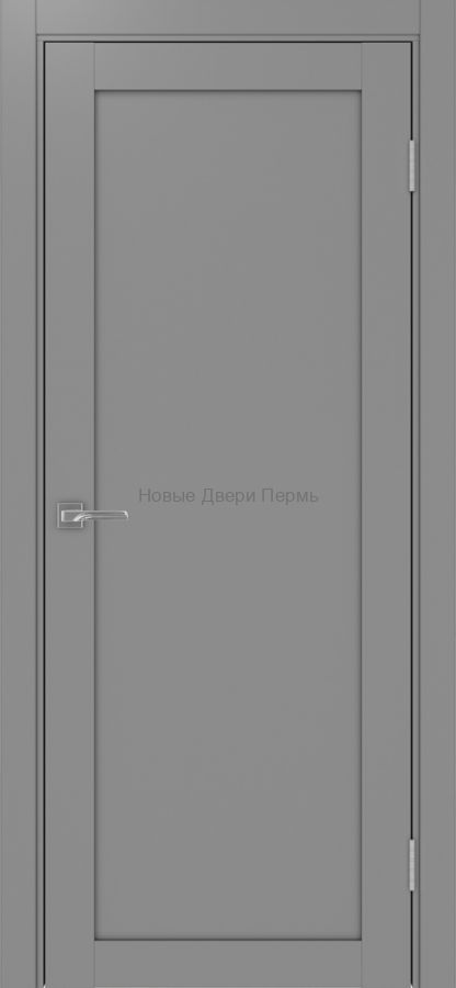 "Турин Турин 501,1 Серый глухое Межкомнатная дверь