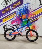 Велосипед 18" WanY спицы детский синий