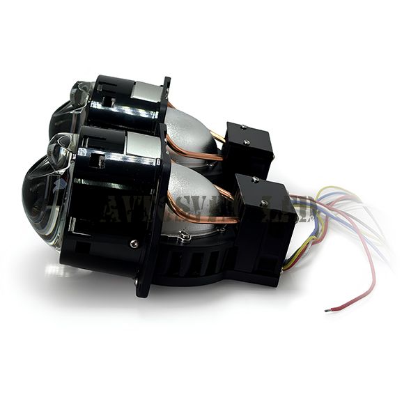 Светодиодные би-линзы BI-LED-AS8 (BI-LED дальний, ближний свет)