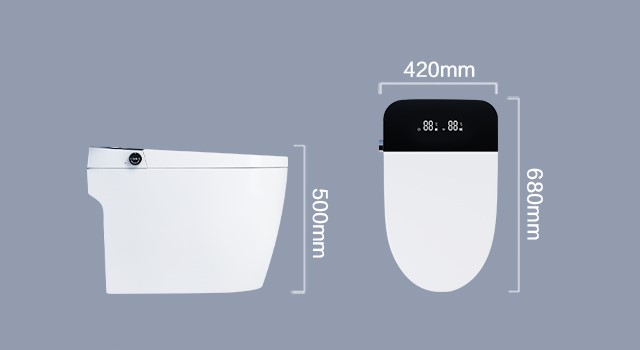 Умный электронный унитаз с функцией биде SantiLine SL-5035 ФОТО