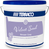 Декоративное Покрытие Terraco Velvet Sand 1кг Иней, Перламутровое, Блестящее с Кварцем, Эффект Античности / Террако Вельвет Сэнд.