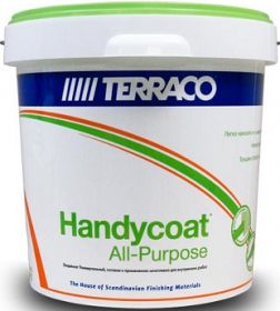 Шпатлевка Универсальная Terraco Handycoat All-Purpose 1.5кг Высококачественная под Финишную Отделку.*