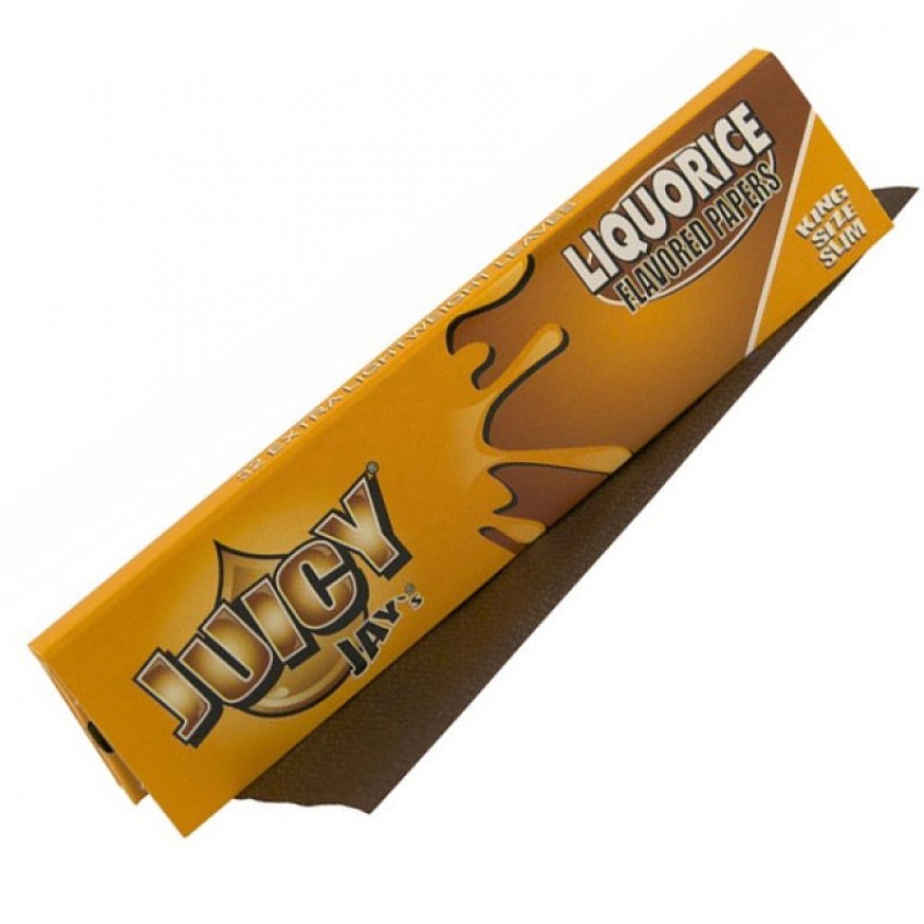 Бумажки для роллинга Juicy Jay Liquorice KS Slim
