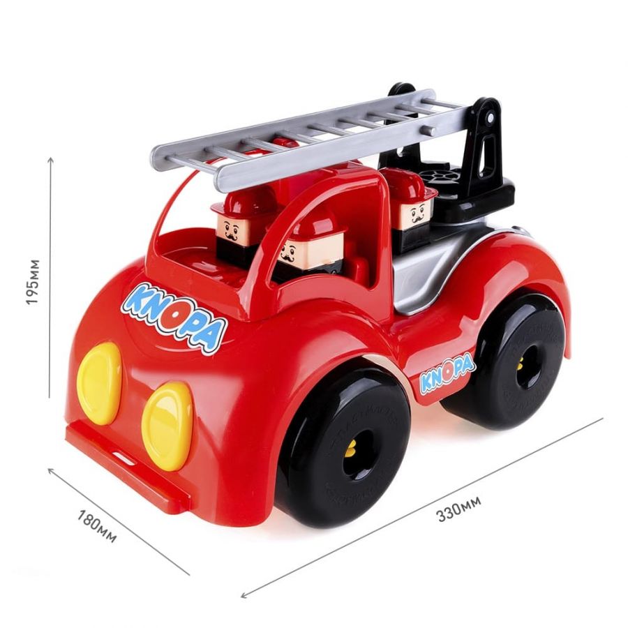 Машинка пожарная "Крепыш" 33 см КНОПА
