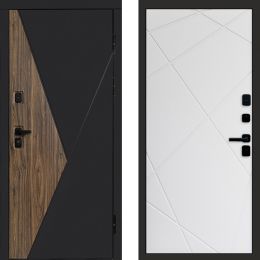 Входная дверь Termo-door Матрикс Лучи белый софт