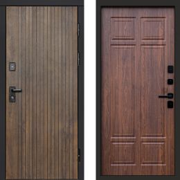 Входная дверь Termo-door Твист Ультра Орех премиум