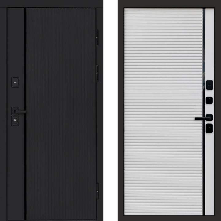 Входная дверь Termo-door Урбан Блэк Porte white