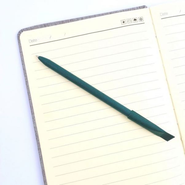 Картонные ручки My Pen зеленые