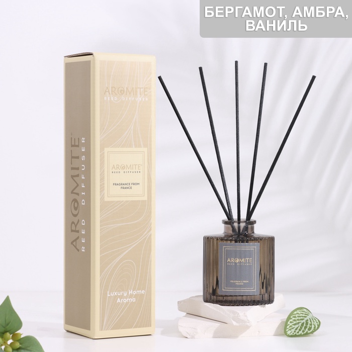 Диффузор AROMITE ароматический , 100 мл, Spicy Character (бергамот, амбра, ваниль)