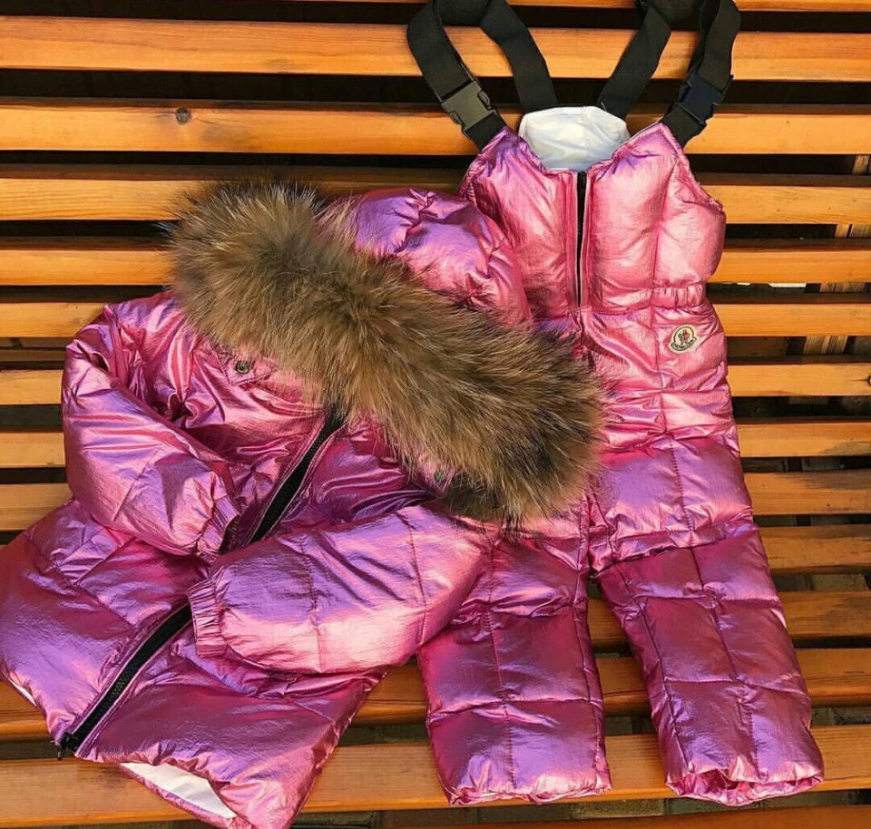 MONCLER ДЕТСКИЙ КОСТЮМ (МОНКЛЕР)  РОЗОВЫЙ