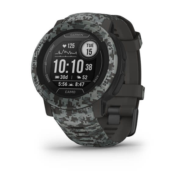 Умные часы Garmin Instinct 2 темно-серый камуфляж