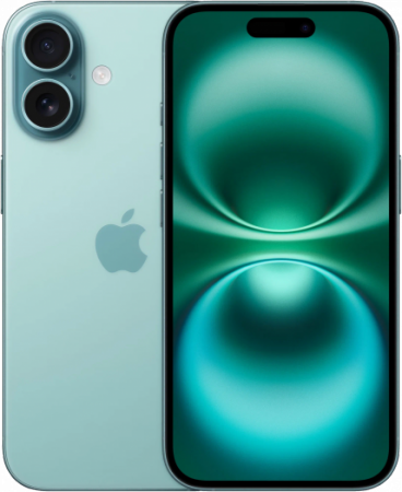 Apple iPhone 16 128 ГБ, Dual nano SIM + eSIM, Teal (зеленый) [Japan]