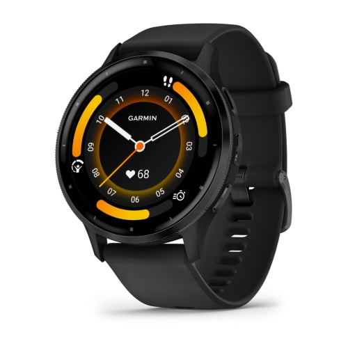 Garmin  VENU 3 черные с серым безелем