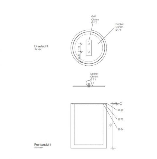 Бокс для ванной комнаты Decor Walther Stone DMD S 09712 ФОТО