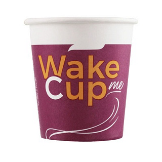 Стакан бумажный WAKE ME CUP Formacia 100 мл