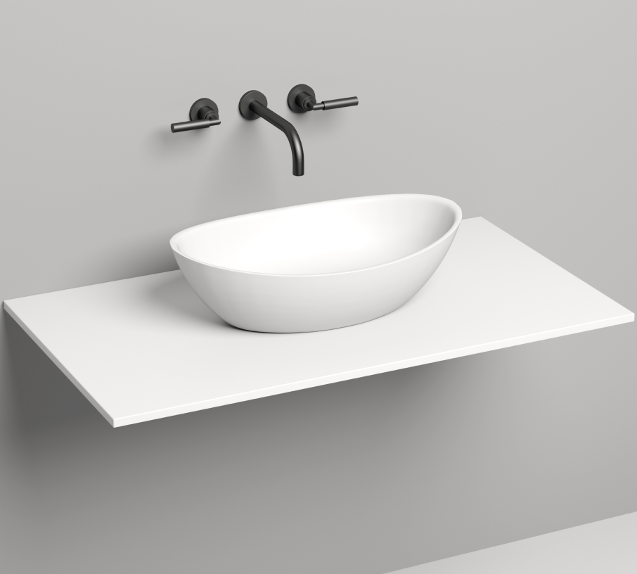 Изображение Белая столешница Salini 1000х500 200122MRF