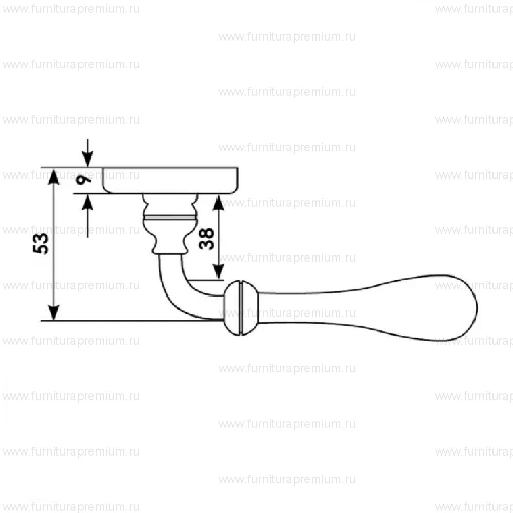 Ручка Morelli Luxury Mary CC-2