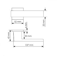 Ручка Morelli Lot MH-56-S6 схема