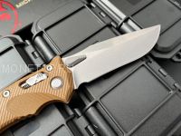 Нож Microtech Amphibian Ram-Lok S/E Fluted Tan