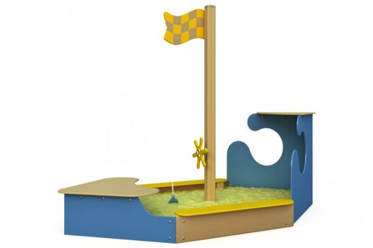 Песочница "Парусник"