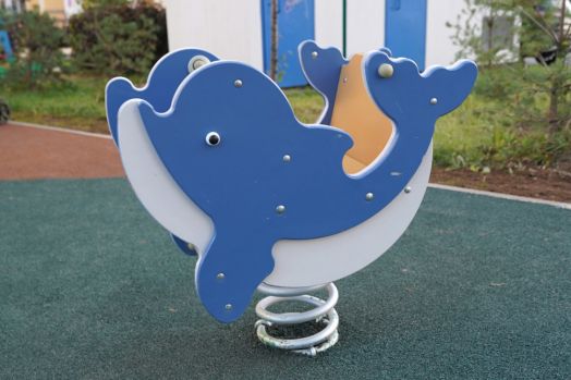 Качалка на пружине "Дельфин"