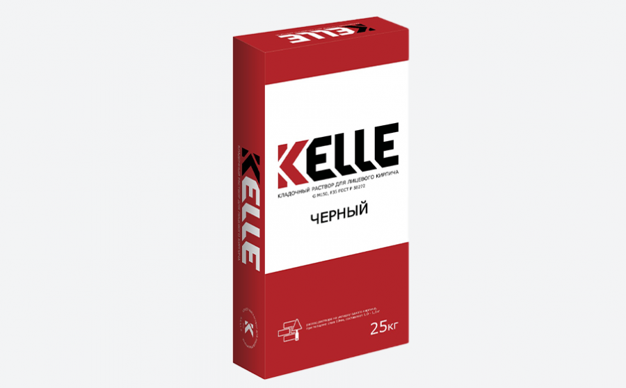 Смесь кладочная черная Kelle 25 кг