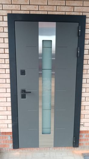 Дверь Входная С Терморазрывом Лабиринт TUNDRA PLUS ТЕРМО Белый софт