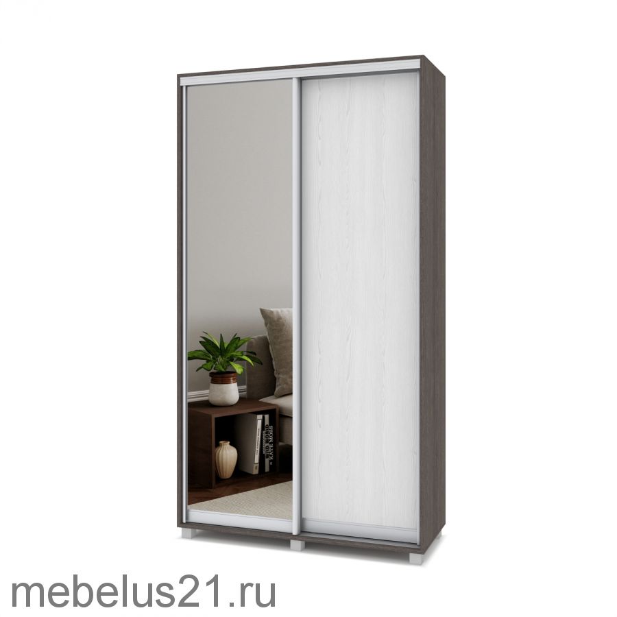 Шкаф купе с зеркалом Роланд 1,1 м