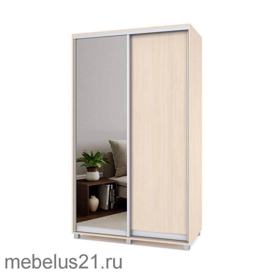 Шкаф купе с зеркалом Роланд 140