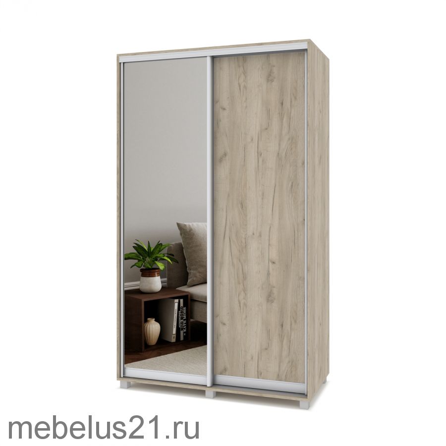 Шкаф купе с зеркалом Роланд 140
