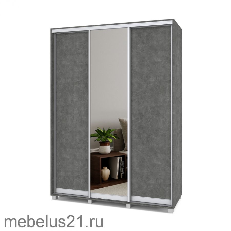 Шкаф купе с зеркалом Роланд 1,7 м