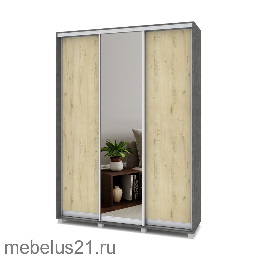 Шкаф купе с зеркалом Роланд 1,8 м