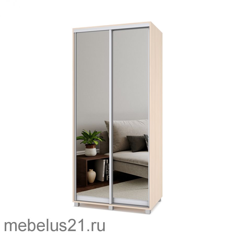 Шкаф купе с зеркалами Роланд 1,1 м