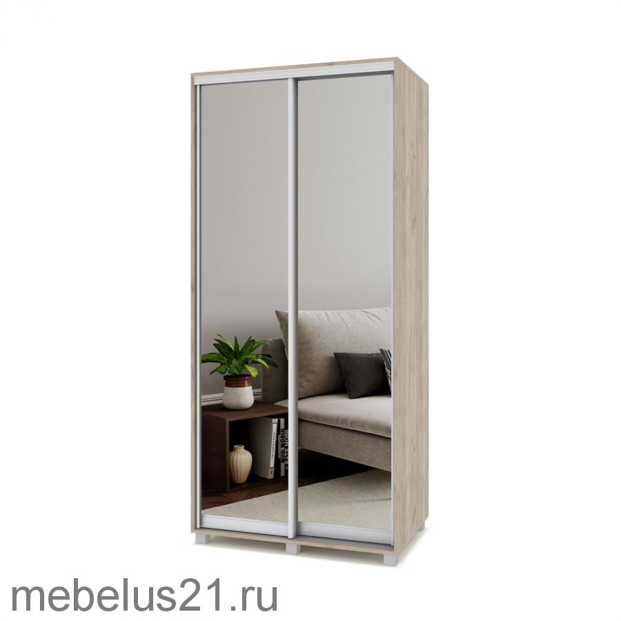 Шкаф купе с зеркалами Роланд 1,1 м