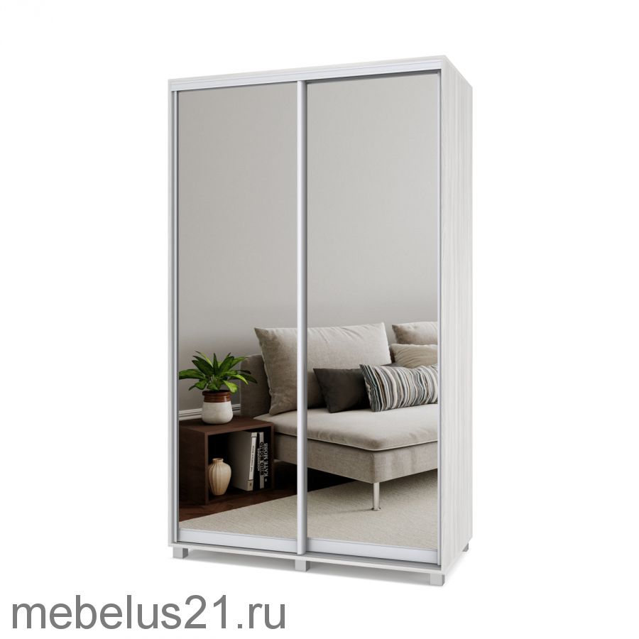 Шкаф купе с зеркалами Роланд 1,4 м